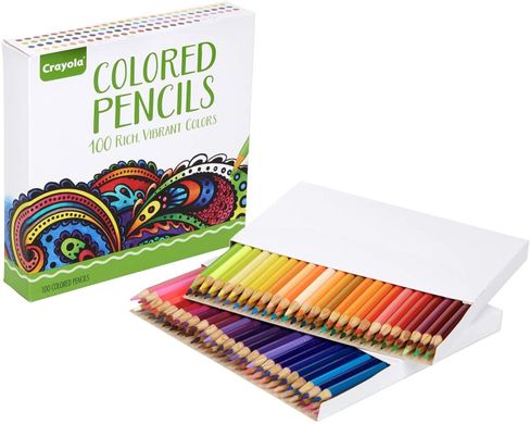 Набір олівців Crayola Colored Pencils 100 штук (68-7201)