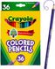 Набор карандашей Crayola Colored Pencils 36 штук (684036)