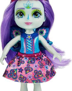 Ігровий набір ляльок Enchantimals Family Patter Peacock and  Piera Peacock Сестри Павичі (HCF83)