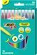 Набір змиваючих фломастерів BIC Kids for Long-Lasting Coloring Markers 10 штук. (BKCM10)