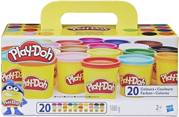 Ігровий набір пластеліну Play-Doh  20 банок 1.68 кг. (A7924EUC)
