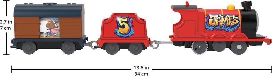 Моторизований паравозик Fisher-Price Thomas & Friends Frosting Diesel Motorized Дизель (HTN32)