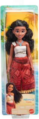 Кукла Mattel Disney Moana 2 Моана с аксессуарами и съемной одеждой (JBT33)