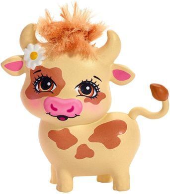 Кукла Enchantimals Cailey Cow Doll, and Curdle Коровка Кейли и Кардла (FXM77)