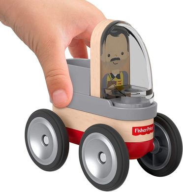 Деревяний конструктор Fisher-Price Wonder Makers Garage Гараж (GLM42)