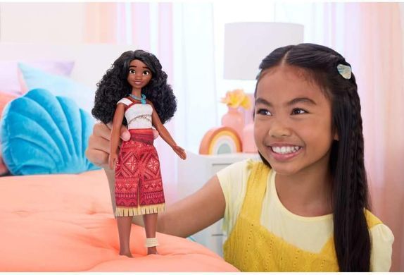 Кукла Mattel Disney Moana 2 Моана с аксессуарами и съемной одеждой (JBT33)