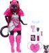 Кукла Монстер Хай Monster High Catty Noir с котиком Amulette и аксессуары (HXH76)
