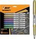 Набір перманентних маркерів BIC Intensity Metallic, Fine Point 8 шт | Металізовані кольори (GMPMP81)