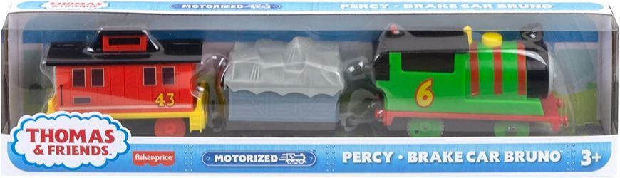 Моторизований паравозик Персі Fisher-Price Thomas & Friends Percy Motorized Train Brake Car Bruno (HHN44)