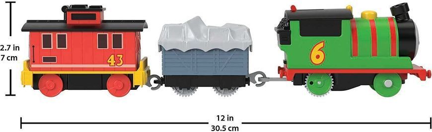 Моторизований паравозик Персі Fisher-Price Thomas & Friends Percy Motorized Train Brake Car Bruno (HHN44)