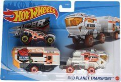 Машина дальнобойщика Hot Wheels Super Rigs - Red Planet Transport  Mattel GRT99-BDW51