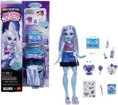 Лялька Монстер Хай Monster High Self-Scare Secrets Abbey Bominable : 13 сюрпризів, аксесуари (JHK44)