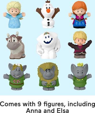 Ігровий набір Fisher-Price Little People Disney Frozen Замок-Чемодан (HMX76)
