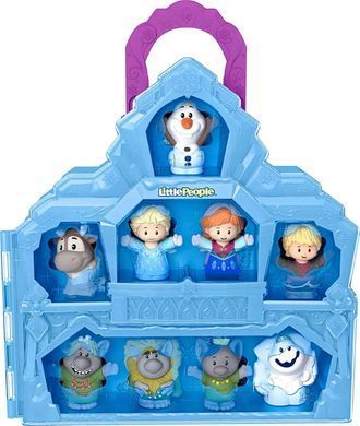 Ігровий набір Fisher-Price Little People Disney Frozen Замок-Чемодан (HMX76)
