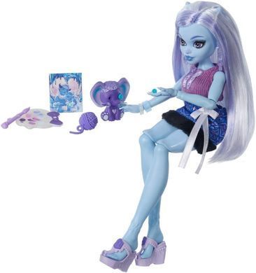 Кукла Монстер Хай Monster High Self-Scare Secrets Abbey Bominable: 13 сюрпризов, аксессуары (JHK44)