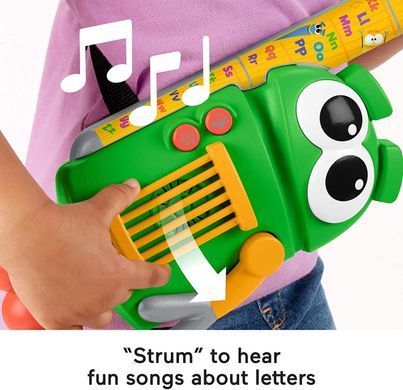 Музыкальная игрушка Гитара Fisher-Price Storybots A to Z Rock Star Guitar (GPM26)