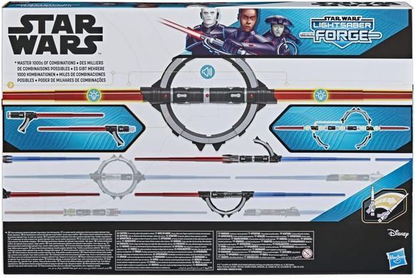 Светловой Меч Инквизитора Hasbro Star Wars Lightsaber Forge Inquisitor Masterworks Звук и Свет Звездные Войны (F3807)