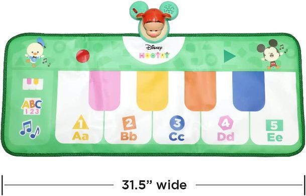 Развивающая музыкальная игрушка Disney Hooyay Ударная установка + музыкальный коврик + гитара + микрофон Англ. (20742)