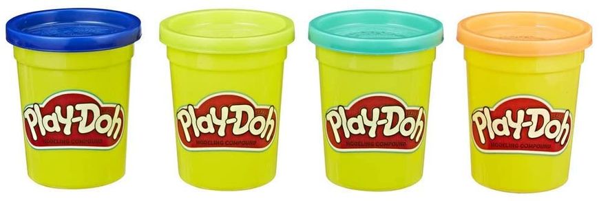Игровой набор пластелину Hasbro Play-Doh Colour Classic 4 баночки (B5517) (14073)