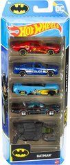 Колекційний набір машинок Hot Wheels Batman. Batmobile 5 шт. 1:64  (HLY68)