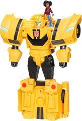 Фігурка-Трансформер з Мо Мальто Transformers EarthSpark Bumblebee Spin Change Бамблбі (F7662)