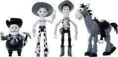 Ігровий набір з 4 фігурок Disney Pixar Toy Story Woody, Jessie, Bullseye. Stinky Pete Історія іграшок (HNN47)