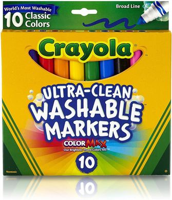 Набір для малювання Crayola 2 Crayon, Colored Pencils, Ultra Clean Washablе Markers (04-0366)