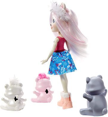 Ігровий набір Enchantimals Family, Pristina Polar Bear Сім'я Білої Ведмедиці Пристіни (GJX47)