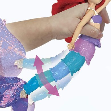 Кукла Русалка Ариэль Disney Princess Rainbow Reveal Ariel Меняет Цвет (F0399)