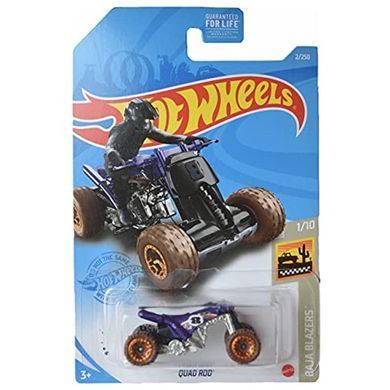 Квадроцикл Хот Вілс Hot Wheels QUAD ROD  BAJA BLAZERS-2021 Mattel GRX64-M521