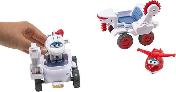 Игровой набор трансформер Super Wings Transform-a-Bots Astra and Jett Астра и Джетт Супер Крылья (720840)