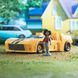 Фигурка-Трансформер с Мо Мальто Transformers EarthSpark Bumblebee Spin Change Бамблби (F7662)