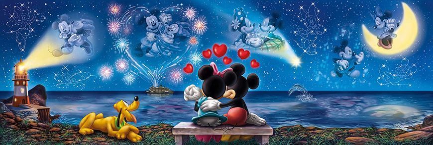 Пазл Clementonі Disney Mickey i Minnie Panorama - 1000 шт. (39449)