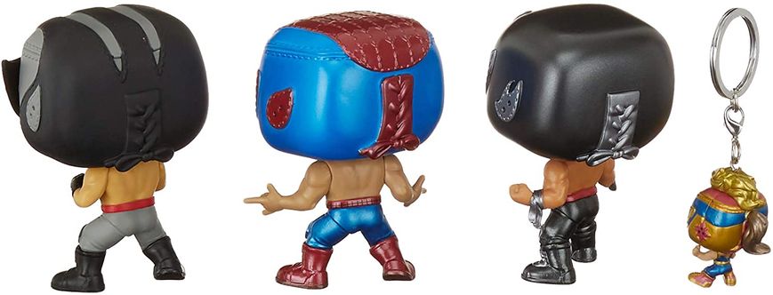 Набір фігурок Funko Pop! Lucha Libre Marvel Collector Bobble-Head (56579)