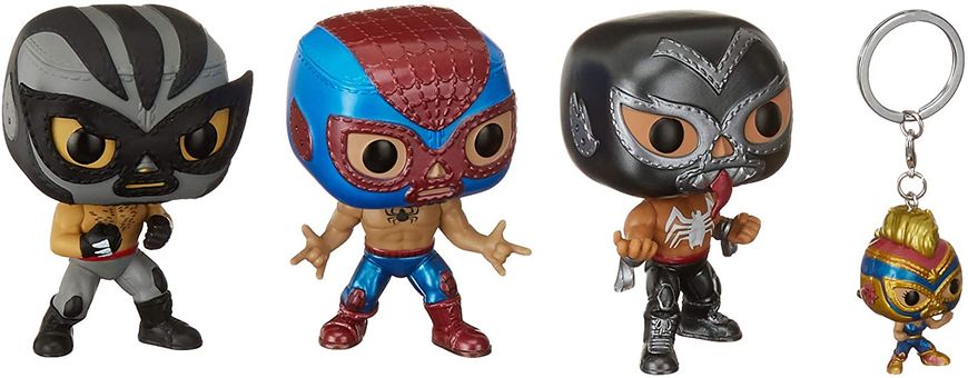 Набор фигурок Funko Pop! Lucha Libre Marvel Collector Bobble-Head (56579)