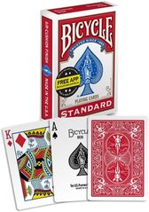 Игральные карты Bicycle Playing Cards - Poker Size Red (1001776) (B00001QHVP)