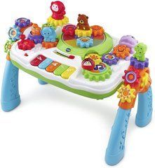Інтерактивний ігровий центр VTech GearZooz 2-в-1 Jungle Friends Gear Park Столик з шестернями (80-178601)