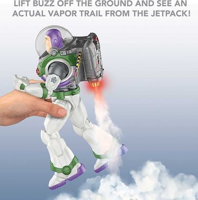 Интерактивная игрушечная фигурка Базз Лайтер Disney Pixar Toy Story Buzz Lightyear с реактивным ранцем и звуками (HJW49)