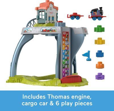 Игровой столик Fisher-Price Thomas & Friends My First Train Table &ldquo;Залезничные приключения Томаса&rdquo; с паровозиком (JDD70)