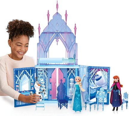 Ігровий набір Hasbro Disney Frozen 2 Elsa's Fold and Go Ice Palace Холодне серце Переносний замок Ельзи (F1819)