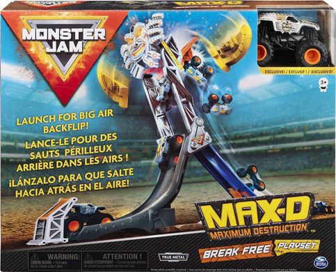 Трек Monster Jam Max-D Break Free Монстр Джем Вырваться на свободу (6058872)