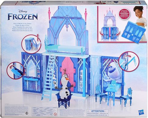 Ігровий набір Hasbro Disney Frozen 2 Elsa's Fold and Go Ice Palace Холодне серце Переносний замок Ельзи (F1819)