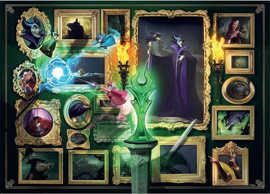 Пазл Ravensburger Villainous Maleficent Спляча красуня - Малефісента 1000 шт. (15025)