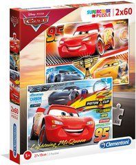 Пазл Clementoni SuperColor Disney Cars 3 Тачки 3  2 x 60 - 120 шт. (07131)