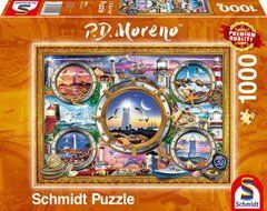 Пазл Schmidt Thomas Kinkade Peter Moreno Lighthouse Питер Морено Маяк 1000 шт. (&lrm;59902)