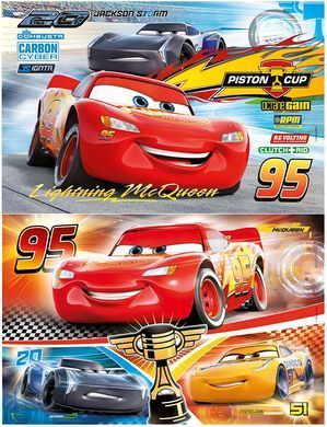 Пазл Clementoni SuperColor Disney Cars 3 Тачки 3  2 x 60 - 120 шт. (07131)