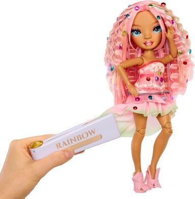Кукла Rainbow High Be Dazzling Adeline Rose с инструментом для декора и блестками (597797)