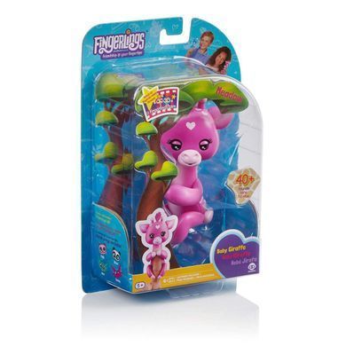 Интерактивная жирафа WowWee Fingerlings Baby Giraffe - Meadow Медоу (3555)