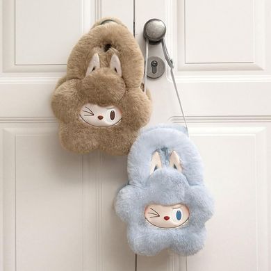 Мила плюшева сумка POP MART The Monsters: Classic Series-Plush Flower Bag Labubu Тоут через плече (Brown)