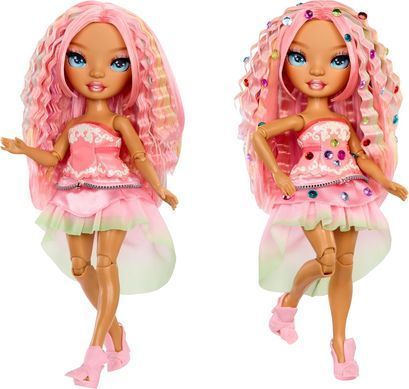 Кукла Rainbow High Be Dazzling Adeline Rose с инструментом для декора и блестками (597797)